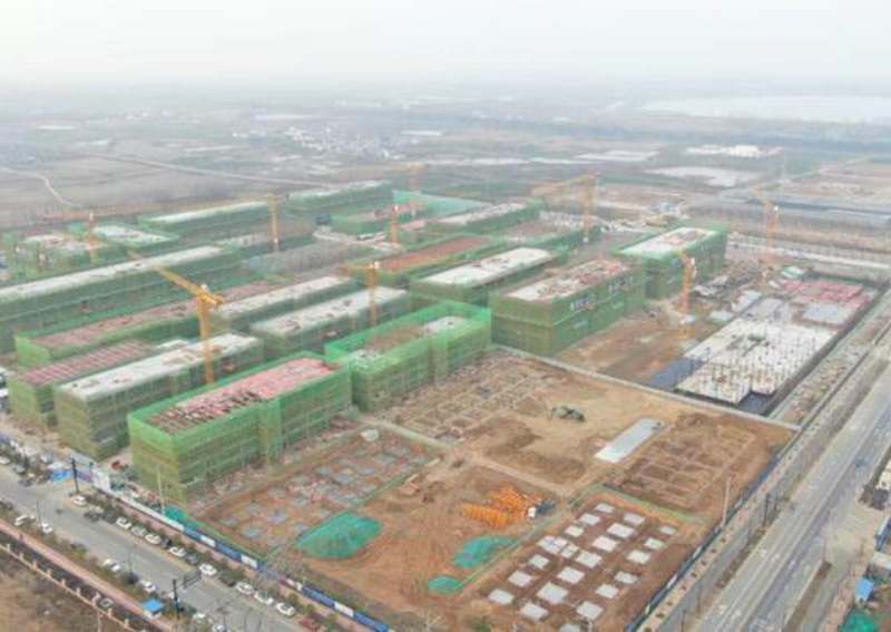 食品產(chǎn)業(yè)園一期啟動(dòng)區(qū)項(xiàng)目已完成，總建筑面積16.6萬平米